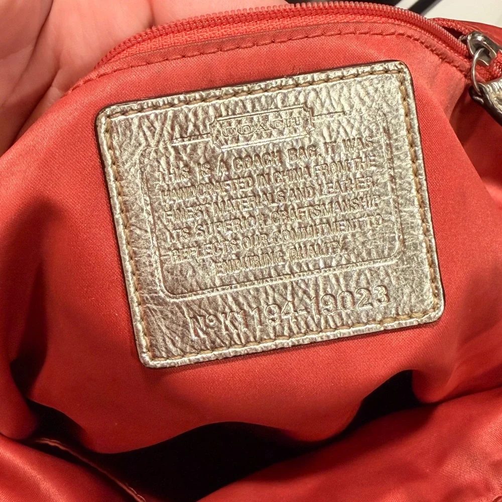 Coach Poppy Dream Signature Glam Tote Bag - Picture 3 of 9